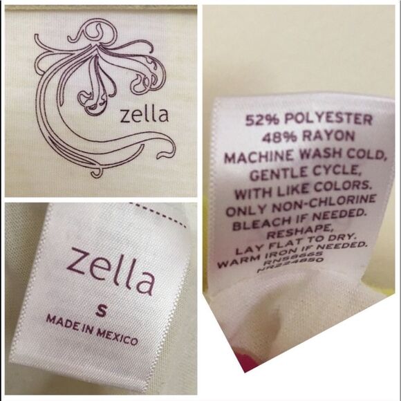 — Zella — Soft Yellow Active Tank Size Small - Picture 2 of 8